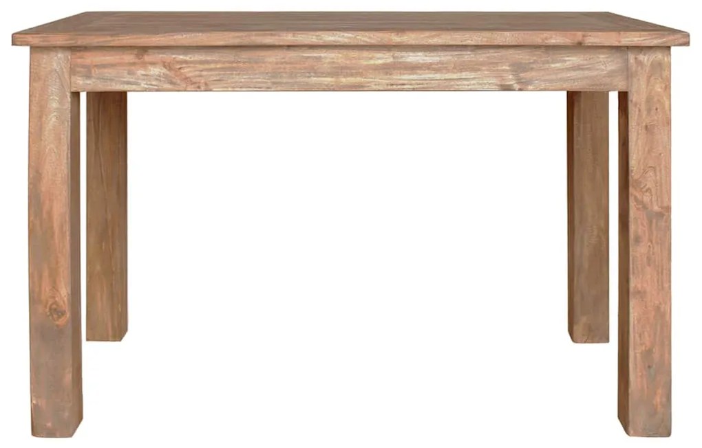 Tömör mahagóni fa étkezőasztal 120 x 60 x 77 cm