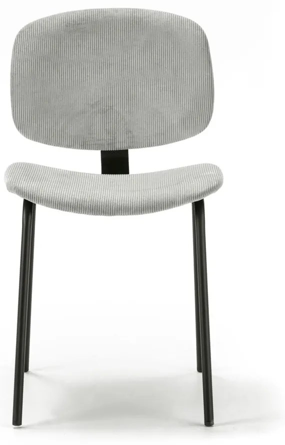 Szürke étkezőszék szett 2 db-os Arus – Marckeric