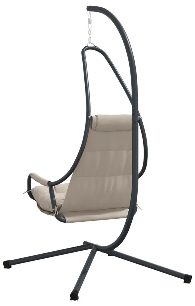 Függő tojás szék Tópszínű 94 x 107 x 196.5 cm Acél