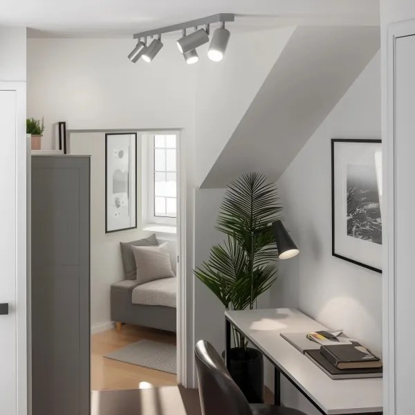 Brilagi - Fürdőszobai spotlámpa SELE 6xGU10/30W/230V IP44 ezüst