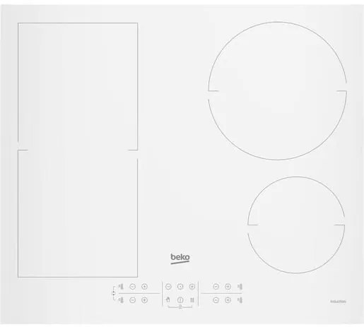 Beko indukciós főzőlap fehér HII64200FMTW