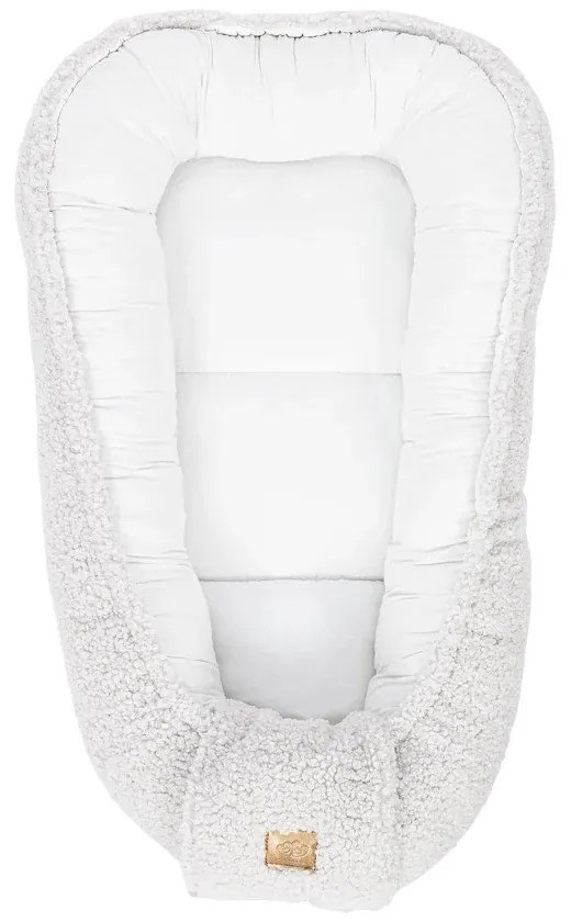 Elefántcsont színű babafészek 55x83 cm – Meowbaby