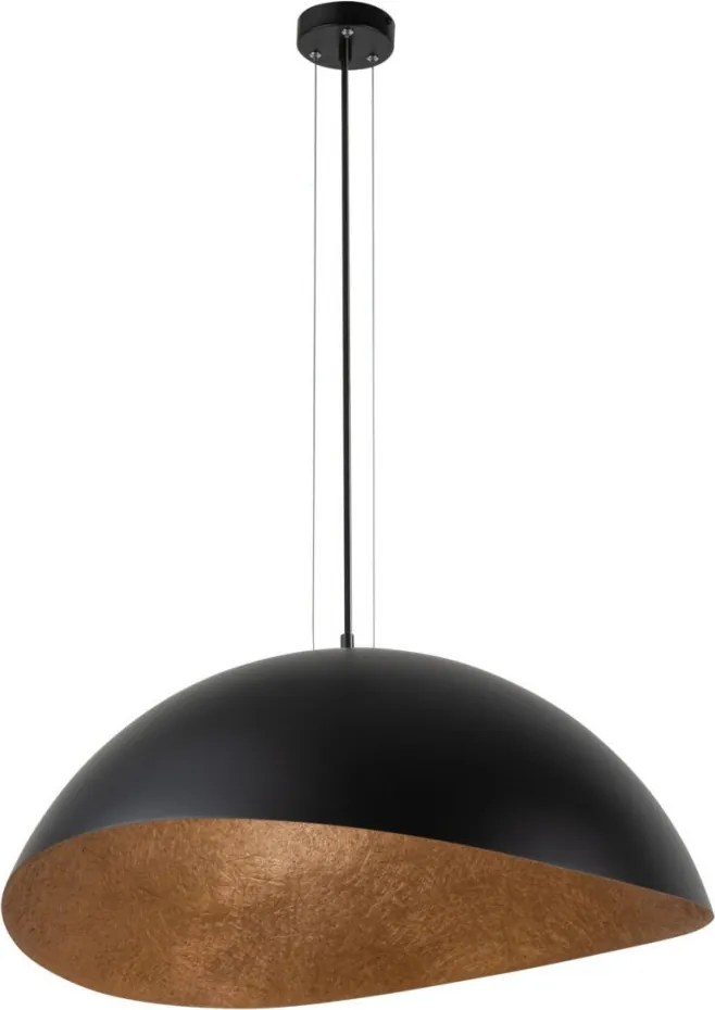 SIGMA LIGHTING 40609 SOLARIS Modern Függesztett Lámpa Fekete, Réz E27 IP20