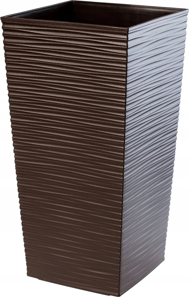 Virágtartó 34x68cm Mokka Vésőbetét