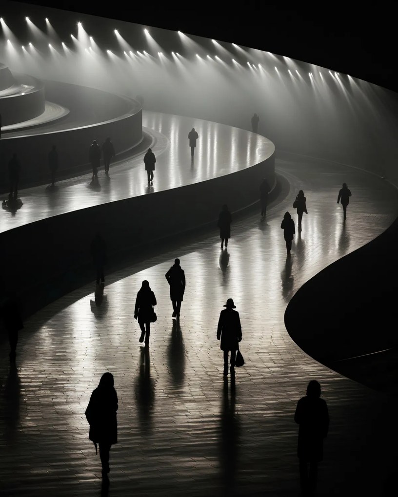 Poszter 40x50cm Sugárzás az árnyékban