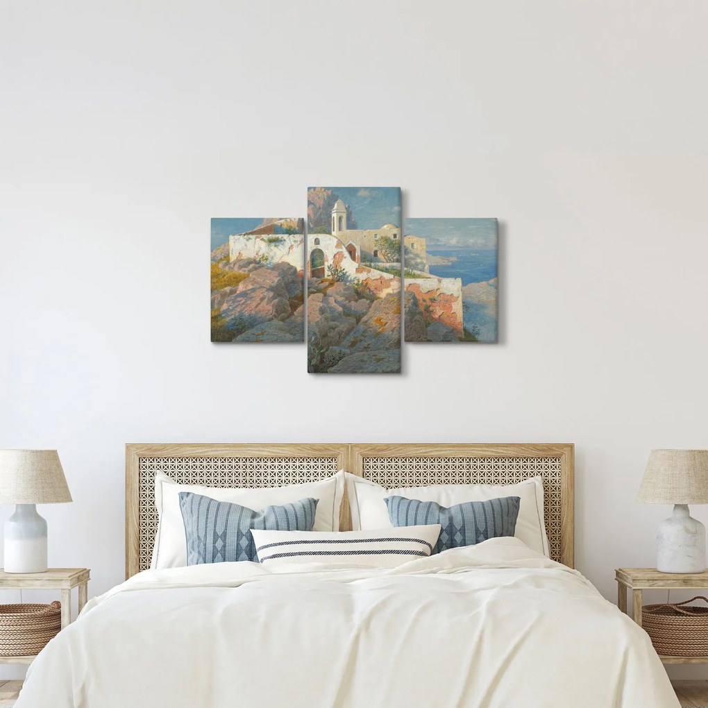 Kép - William Stanley Haseltine, Santa Maria a Cetrella, Anacapri, reprodukciók (90x60 cm)