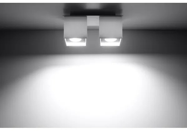 Sollux SL.0065 - Spotlámpa QUAD 2 2xGU10/40W/230V fehér
