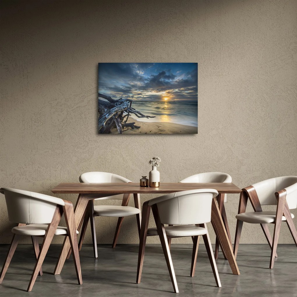 Tenger naplementekor képe (70x50 cm)