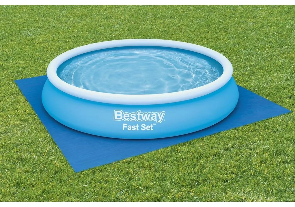 Bestway medencealátét, 396 cm x 396 cm