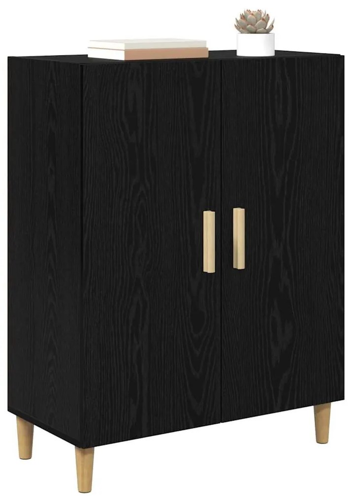 Széf Fekete tölgy 70 x 34 x 90 cm Faanyag