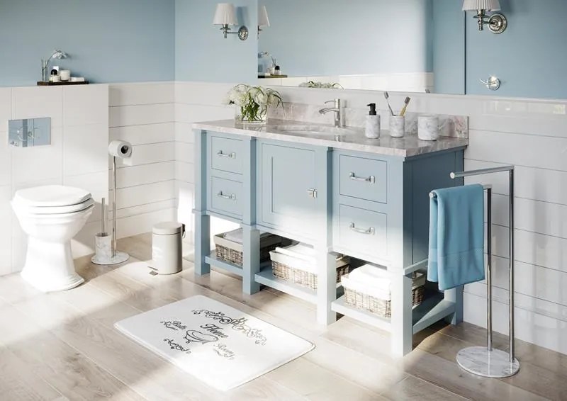 BISK Erga Bianco, álló szappanadagoló, fehér, ERG-07573