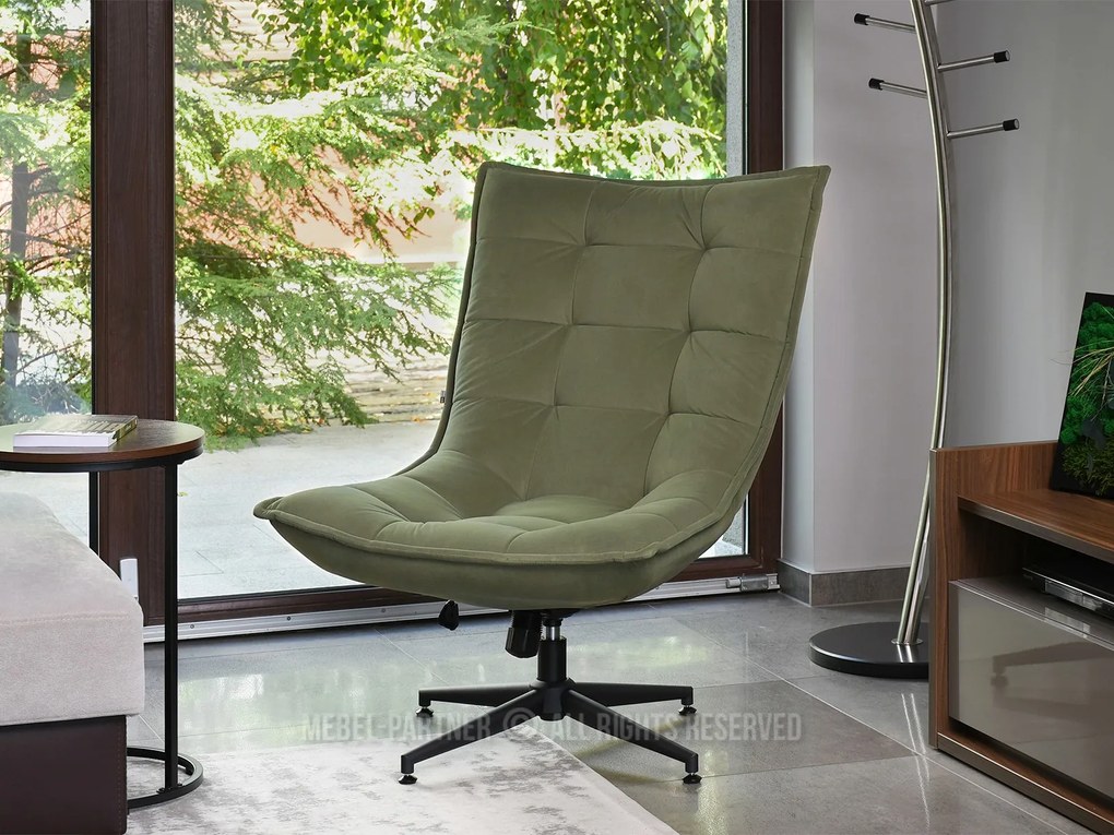 Fotel Palma (oliva + fekete). 1110371