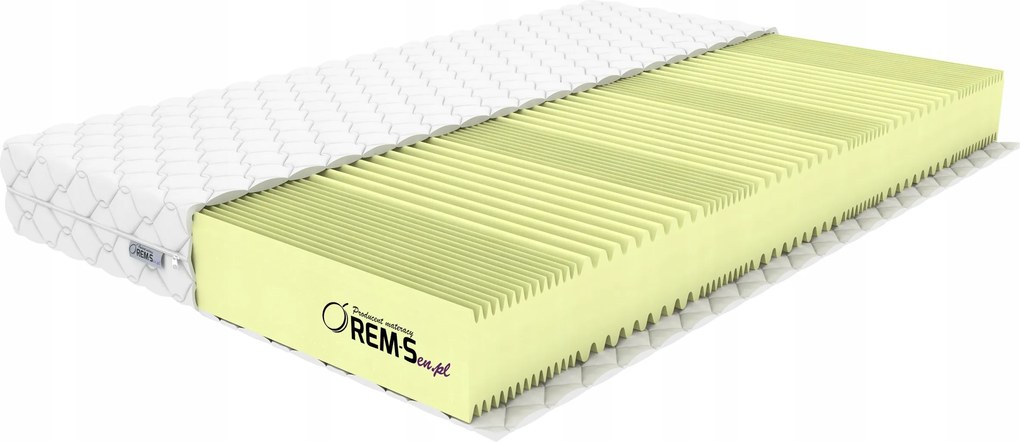 Matrac 80x200 15cm 30kg/m3 7ZÓNA Huzat H4