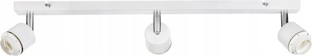 Alap Mennyezeti Lámpa Plafon Állítható Loft Fém 3X E27 Lámpabúra