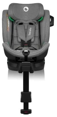 Lionelo HARMONY i-Size 40-150 cm forgatható autósülés alapzattal, fekete/szürke
