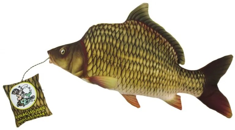 Díszpárna ponty alakú