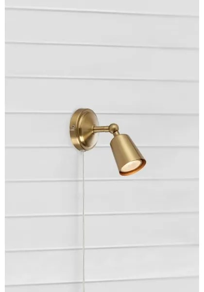 Markslöjd 108978 - TINY fali spotlámpa 1xGU10/7W/230V, sárgaréz