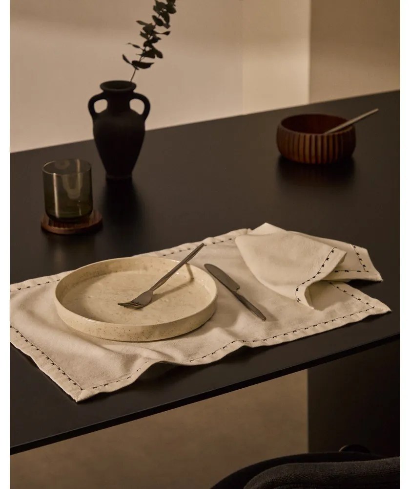 Textil szalvéta szett 2 db-os 35x35 cm Olim – Kave Home