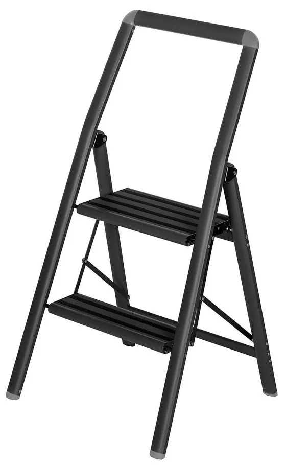 Compact fekete létra, magasság 91,5 cm