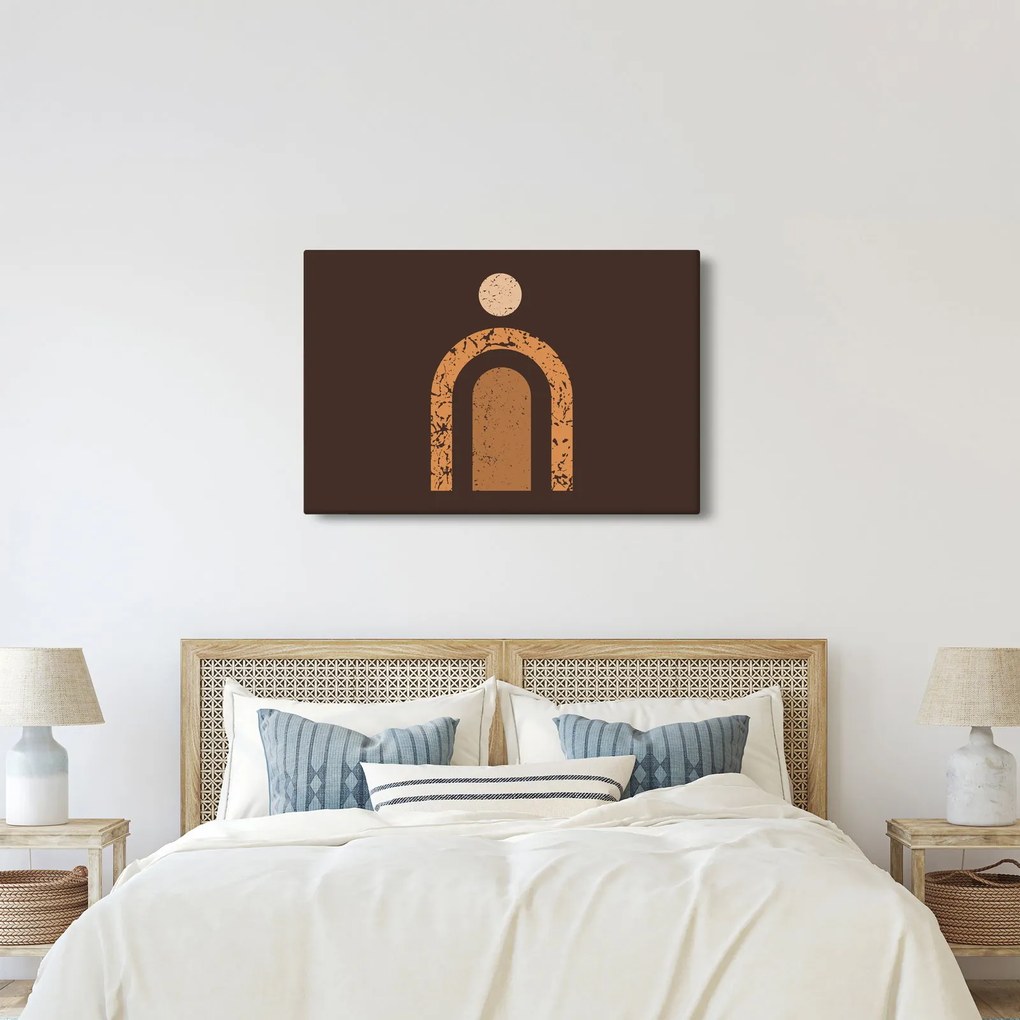 Kép - Narancssárga ívek N⁰3 (90x60 cm)