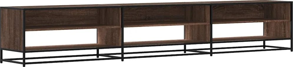 vidaXL barna tölgy színű szerelt fa TV-szekrény 270 x 40 x 46 cm
