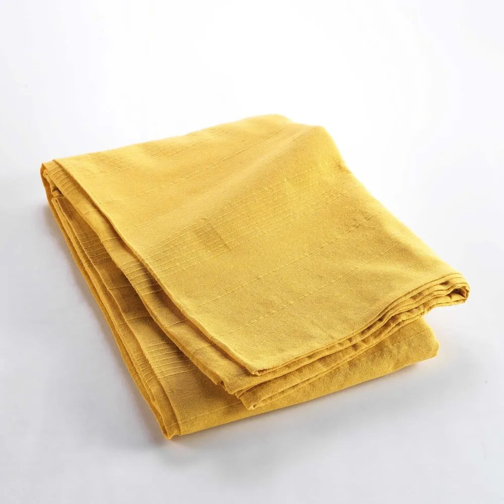 Sárga ágytakaró 220x240 cm Lucile – douceur d'intérieur