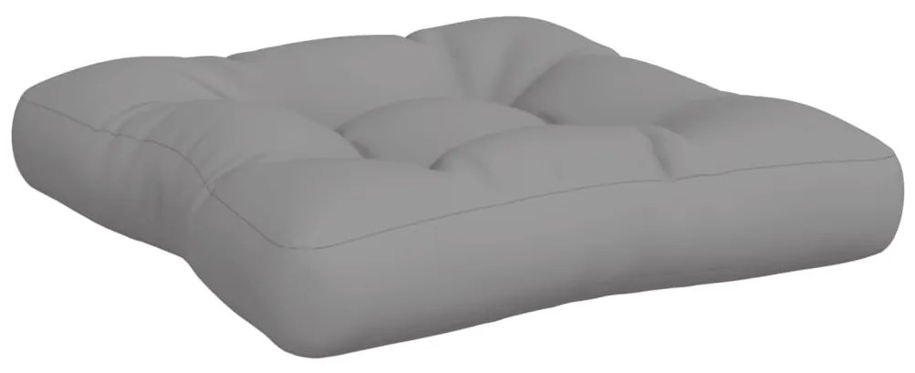 3 db szürke szövet raklappárna