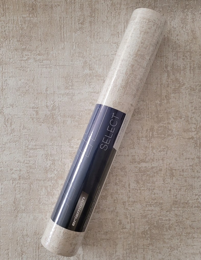 Tapéta beton vakolat bézs barna szerkezet flizelin