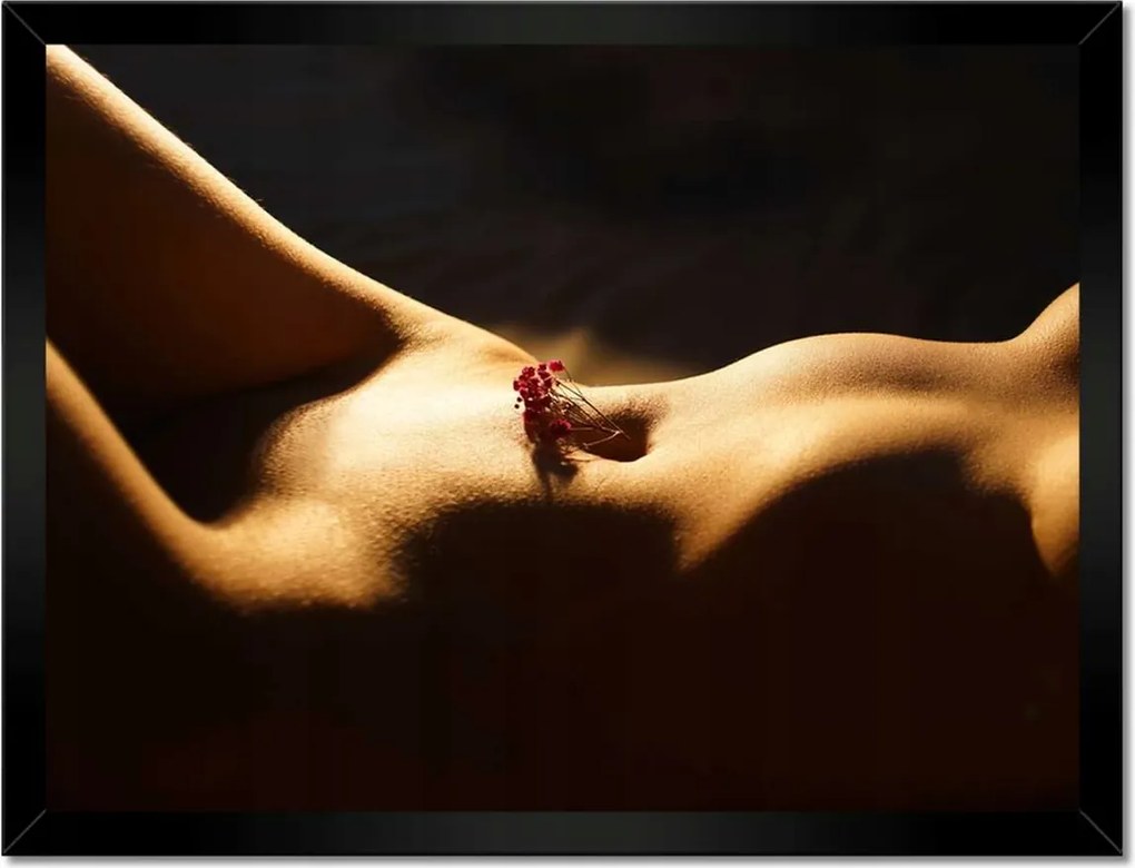 Poszterek keretben 40x30 Adok neked egy virágot Szerelem