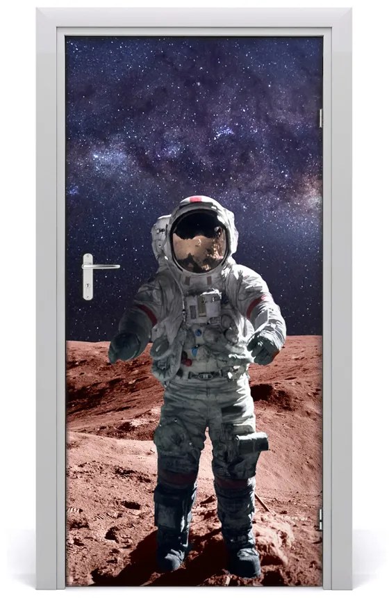 Poszter tapéta ajtóra Űrhajós 75x205 cm