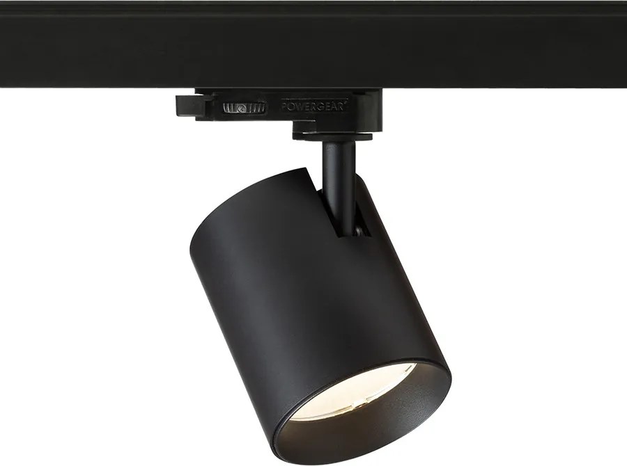 RENDL IRIS 7 háromáramkörös sínre fekete 230V LED 10W 24° 3000K