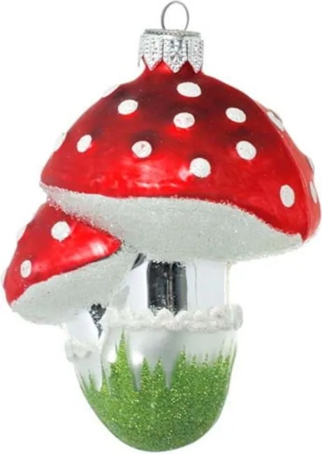 Karácsonyfadísz Legyezők dupla kicsi