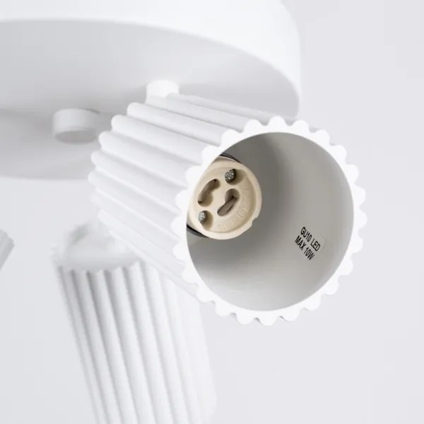 Sollux SL.1544 - Spotlámpa KARBON 3xGU10/10W/230V fehér