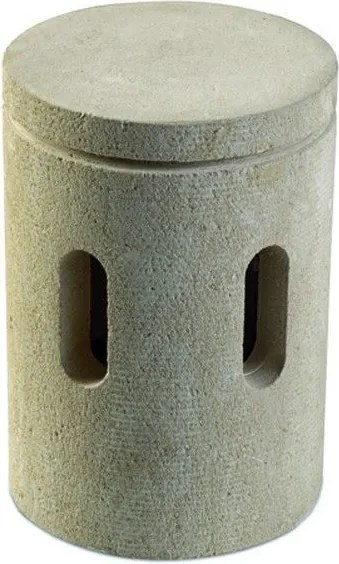 NOVOLUX 184A-G05X1A-60 ANTIBES Modern Kültéri Állólámpa Szürke Bézs, Szürke Kő E27 IP55