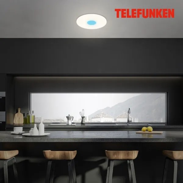 Telefunken 319306TF - LED RGBW Dimmelhető lámpa LED/22W/230V + távirányító