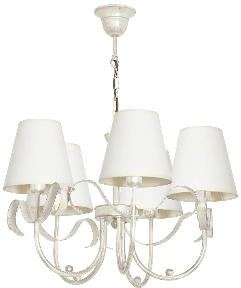 Csillár láncon MOTTO 5xE14/60W/230V