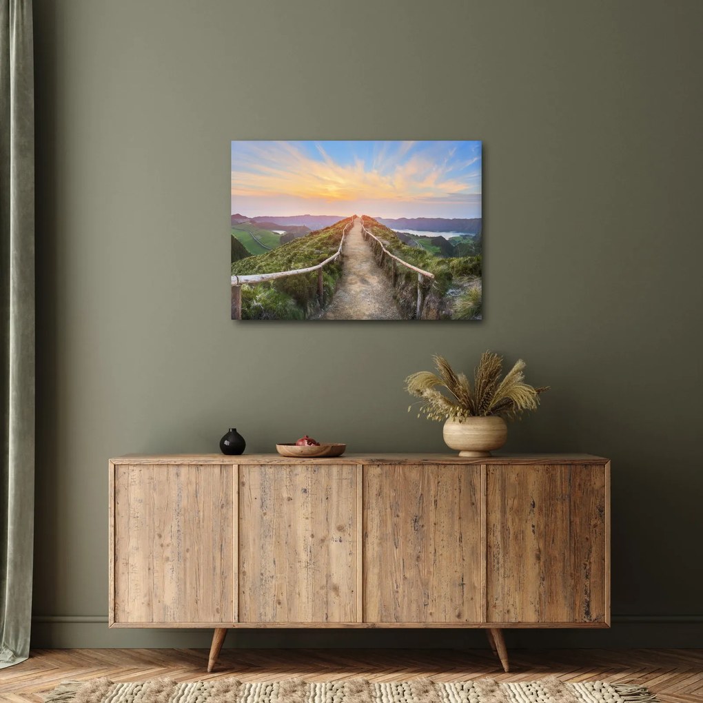Kép - Hegyi ösvény (70x50 cm)