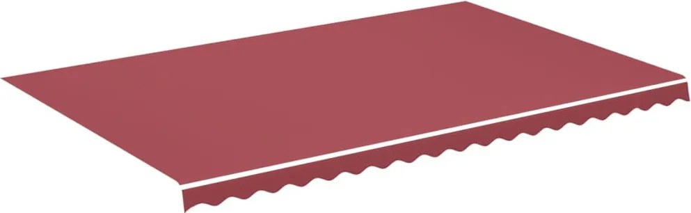 Burgundi vörös csere napellenző ponyva 5 x 3 m