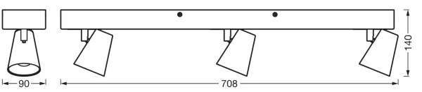 Ledvance - LED Spotlámpa DECOR NEPTUNE LED/26W/230V