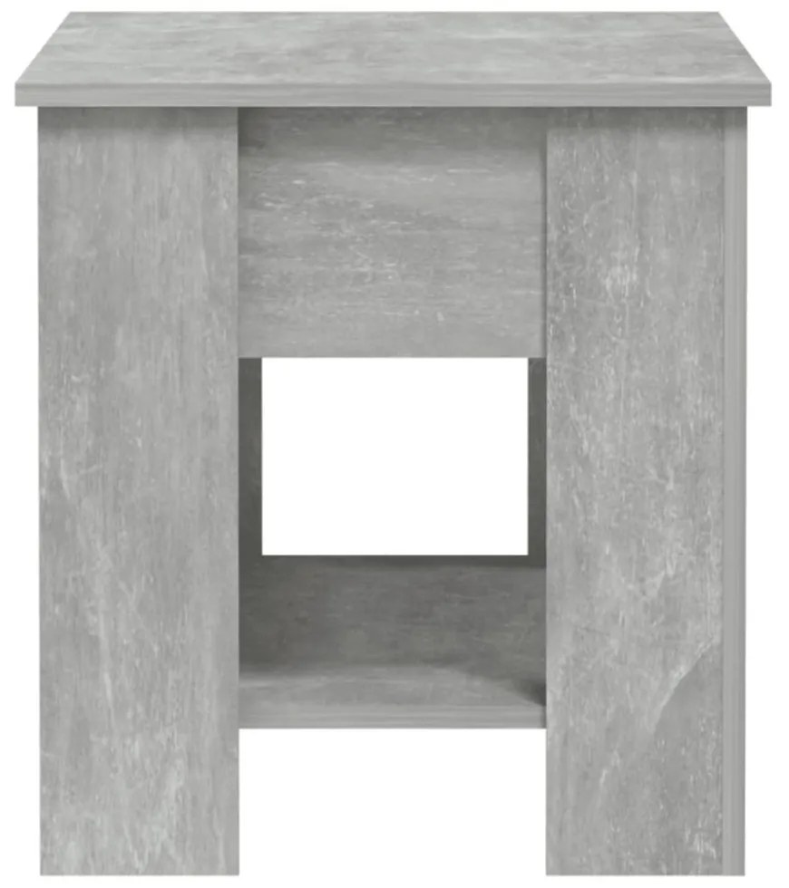 betonszürke szerelt fa dohányzóasztal 101 x 49 x 52 cm