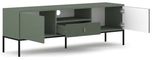 SUE TV-állvány zöld/fekete