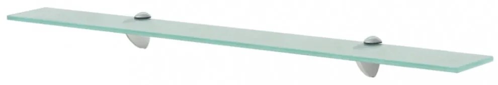 2 db lebegő üvegpolc 80 x 20 cm 8 mm
