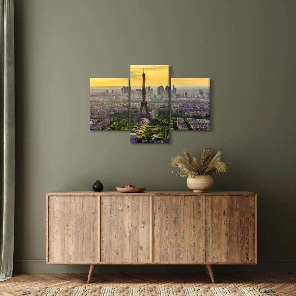Kép - Párizsi panoráma (90x60 cm)