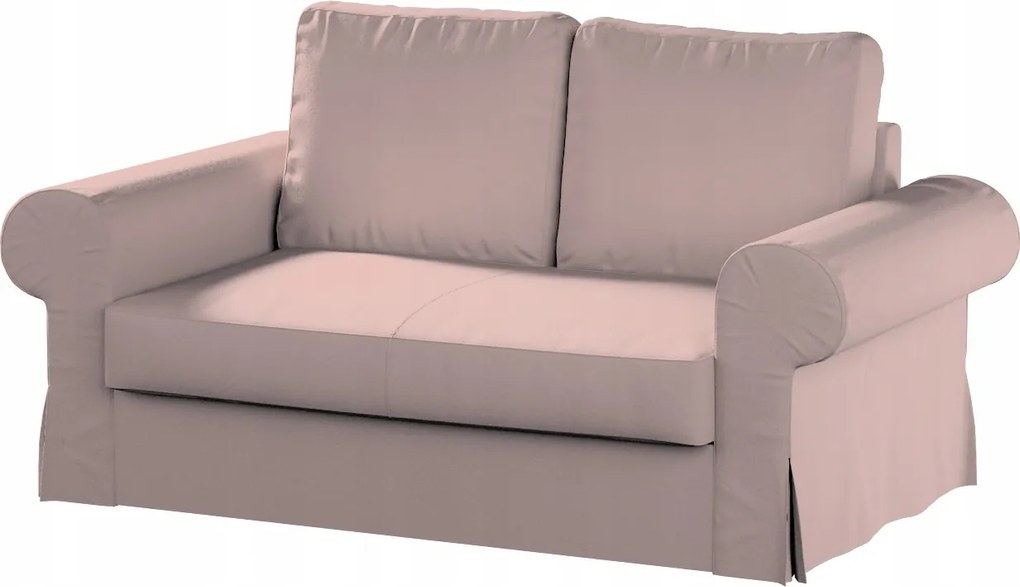 Backabro 2 személyes összecsukható kanapé huzat Ikea rózsaszín bükk