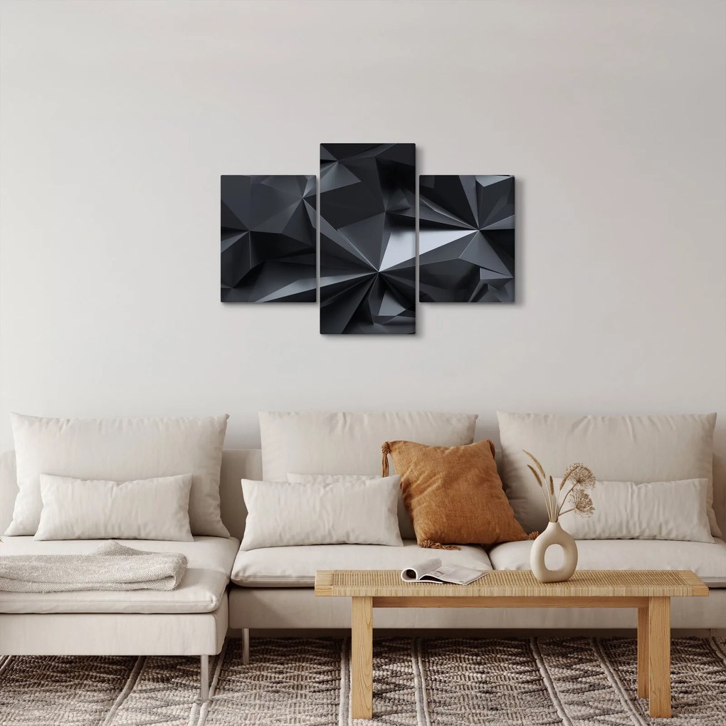 Kép - Geometriai absztrakció (90x60 cm)