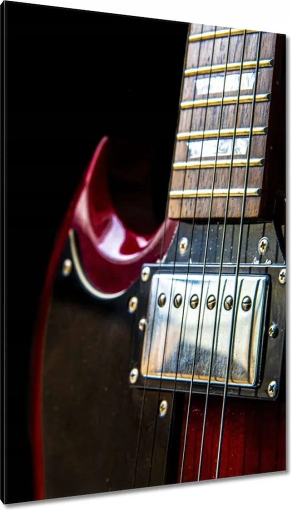 Festmények 80x120 Gitár Szerelmem Zene