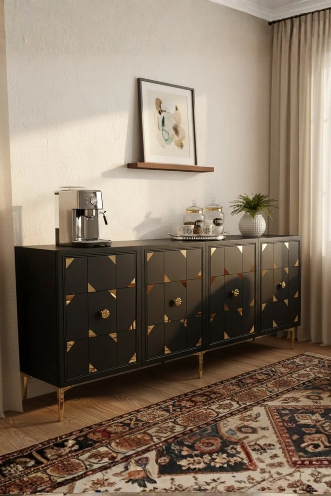 Moka 150 - Anthracite, Gold