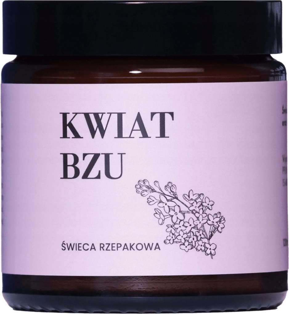 Mglife bodzavirág gyertya repceviaszból 120 ml