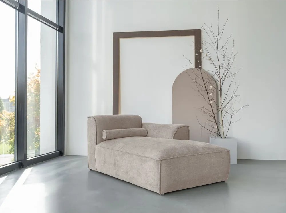 Bézs kanapé modul (jobb oldali) Flex Felix – Miuform