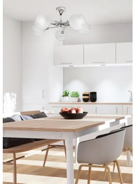 Csillár rúdon RAUL 5xE14/40W/230V